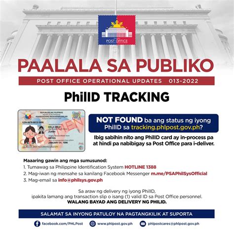 philid-dps.phlpost.gov.ph|How to Track Your Philippine National ID Delivery .